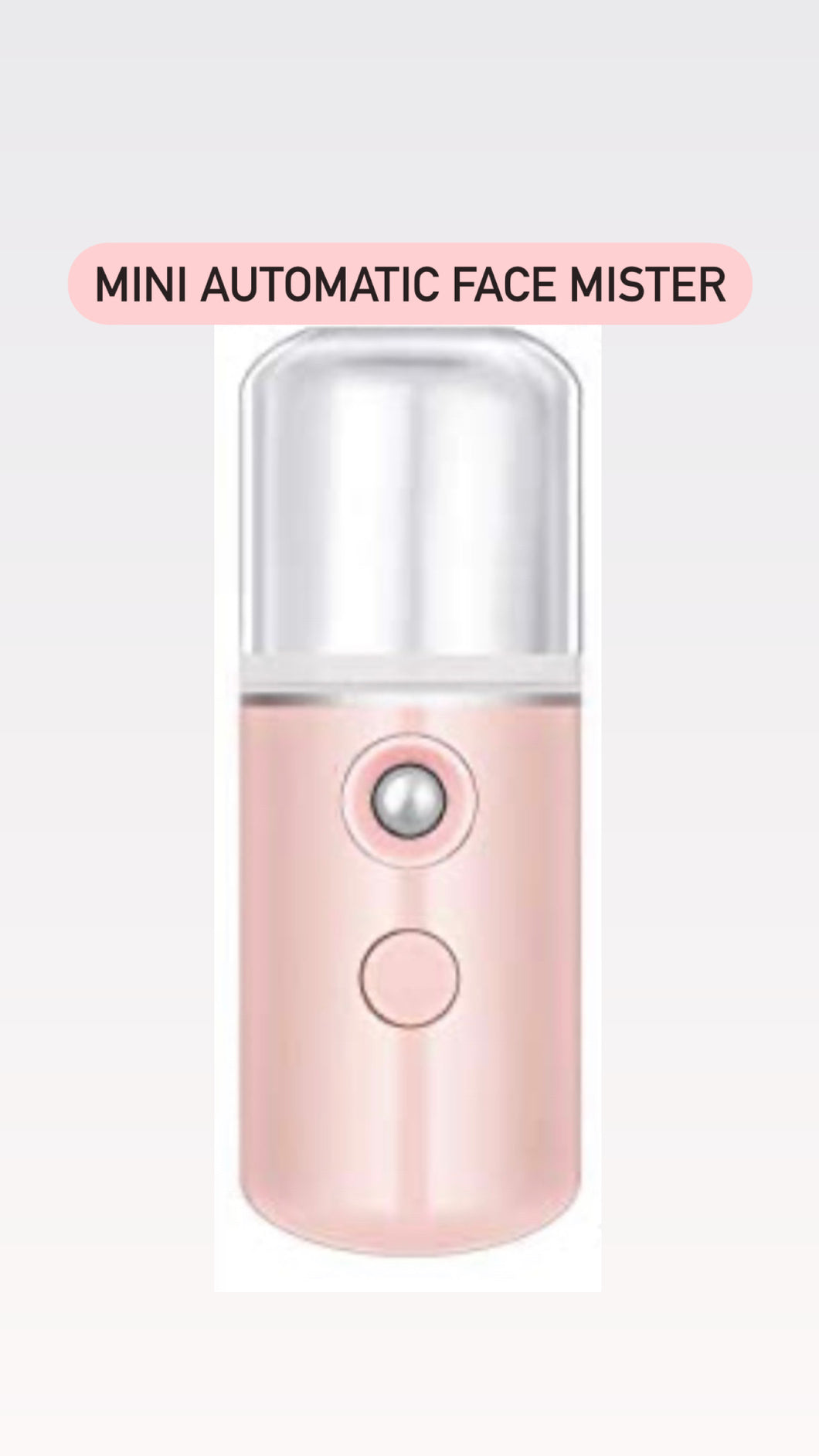 Portable face steamer/mister